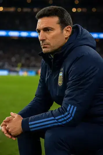 Lionel Scaloni Argentina manager portrait