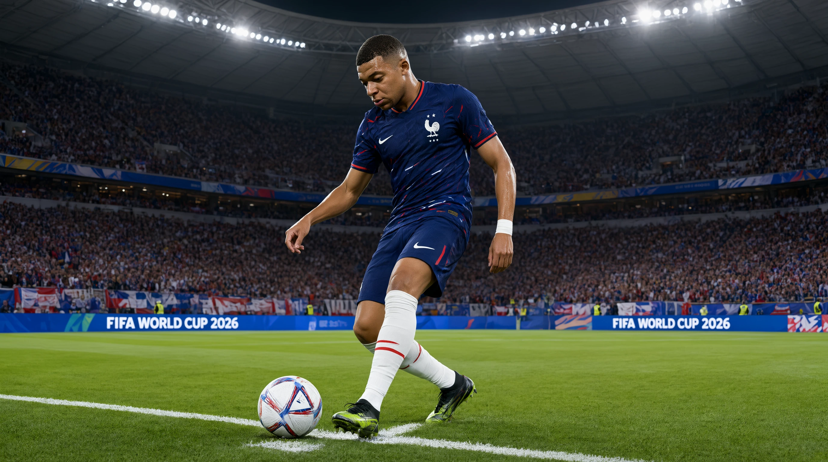 Kylian Mbappé France forward at World Cup 2026