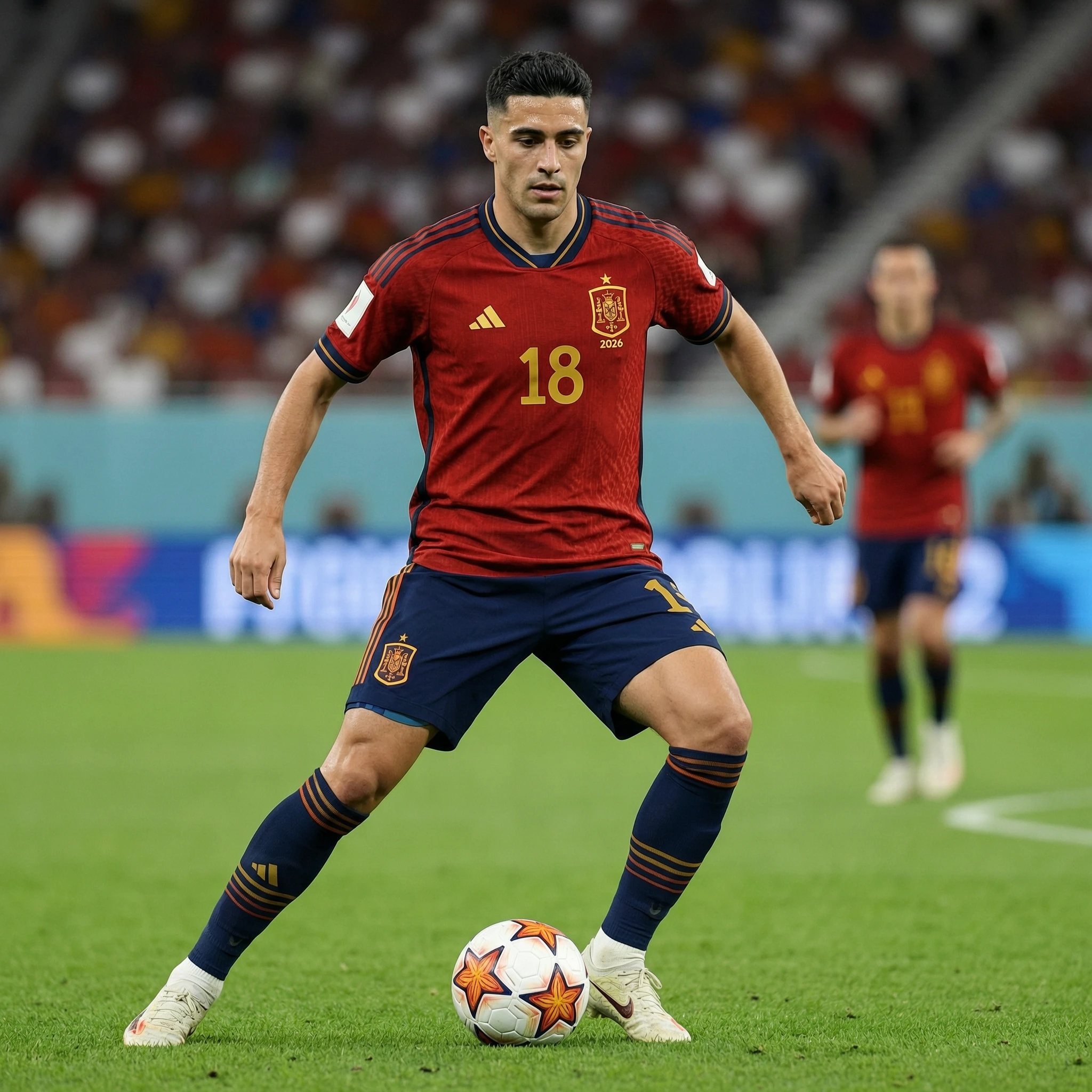 Rodri Spain midfielder at World Cup 2026