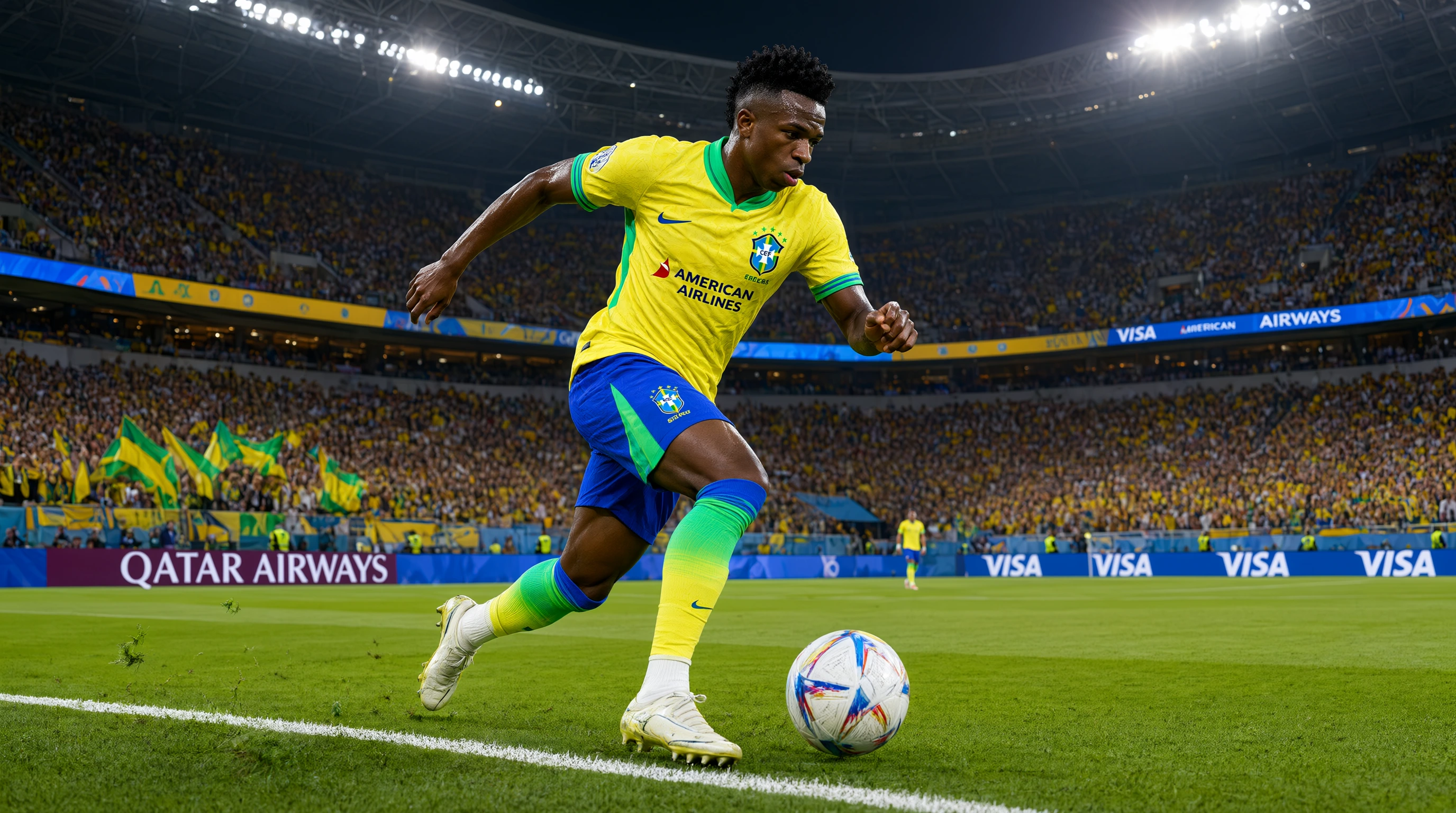 Vinícius Júnior Brazil forward at World Cup 2026